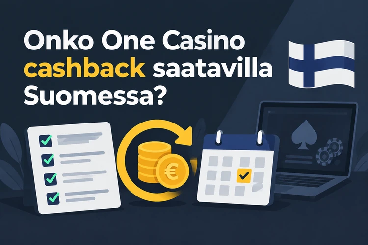 Onko One Casino cashback saatavilla Suomessa?