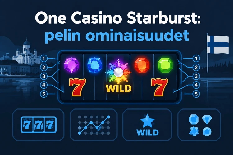 One Casino Starburst: pelin ominaisuudet