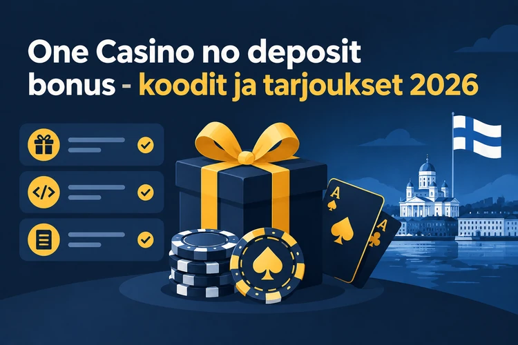 One Casino no deposit bonus - koodit ja tarjoukset 2026