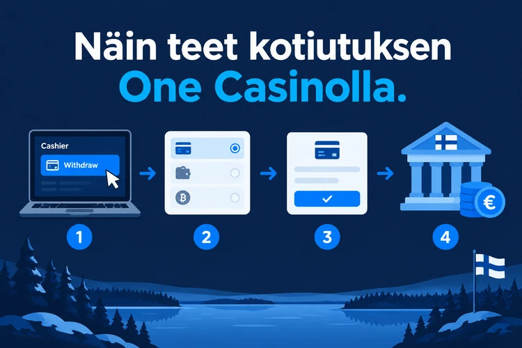 Näin teet kotiutuksen One Casinolla